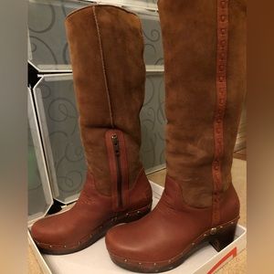 Ugg Women Knee High Clog Boots